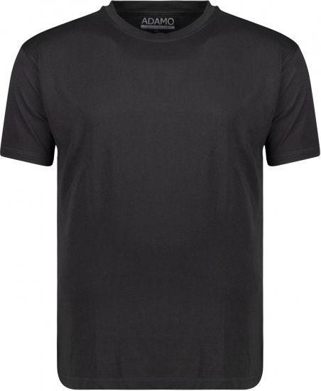 Adamo Kevin Regular fit T-shirt Black - T-shirts - T-shirts i store størrelser - 2XL-14XL