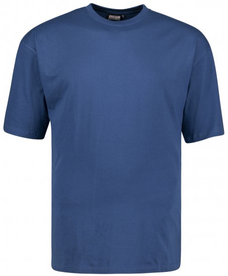 Adamo Magic T-shirt Denim Blue TALL SIZES - HERRETØJ MT-6XLT - Tøj til høje mænd