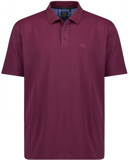 Adamo Picco Technical Sports Polo Blackberry - Polotrøjer - Polotrøjer 2XL-8XL