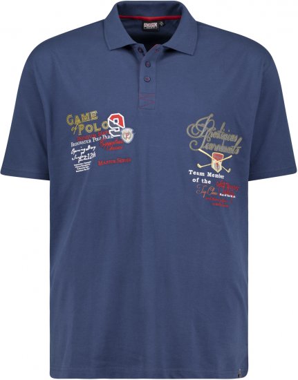 Adamo DURBAN Regular fit Polo Shirt Navy - Polotrøjer - Polotrøjer 2XL-8XL