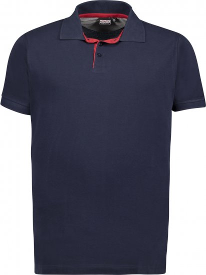 Adamo Pablo Comfort fit Polo Shirt Navy - Polotrøjer - Polotrøjer 2XL-8XL