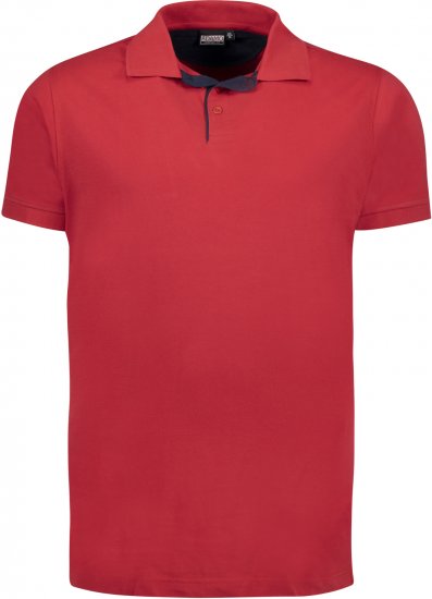 Adamo Pablo Comfort fit Polo Shirt Red - Polotrøjer - Polotrøjer 2XL-8XL
