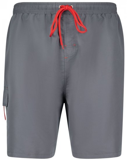 Adamo 141230 Badeshorts Mørkegrå - Undertøj og badetøj - Badetøj og Undertøj i store størrelser 