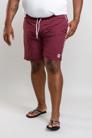 D555 Yarrow Swimshorts Burgundy - Undertøj og badetøj - Badetøj og Undertøj i store størrelser 
