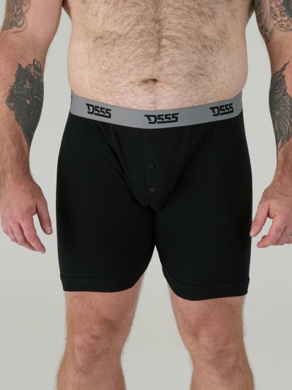 Duke Driver Boxershorts Black, Grey, Navy 3-Pack - Undertøj og badetøj - Badetøj og Undertøj i store størrelser 