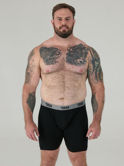 Duke Driver Boxershorts Black, Grey, Navy 3-Pack - Undertøj og badetøj - Badetøj og Undertøj i store størrelser 