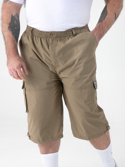 D555 Mason Cargo Shorts Sand - Shorts - Shorts i store størrelser - W40-W60