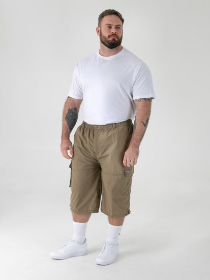 D555 Mason Cargo Shorts Sand - Shorts - Shorts i store størrelser - W40-W60