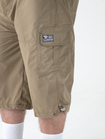 D555 Mason Cargo Shorts Sand - Shorts - Shorts i store størrelser - W40-W60