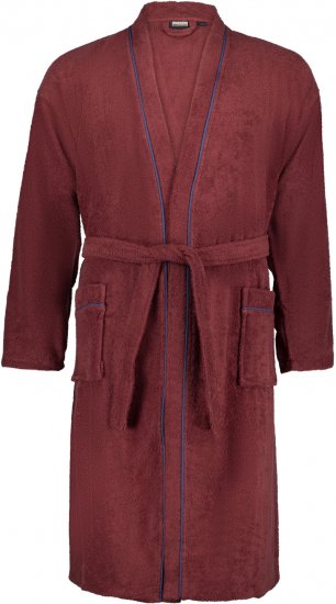 Adamo Joey Bathrobe Burgundy - Undertøj og Badetøj - Badetøj og Undertøj i store størrelser 