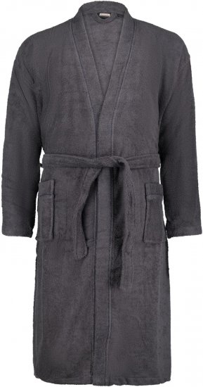 Adamo Joey Bathrobe Charcoal - Undertøj og Badetøj - Badetøj og Undertøj i store størrelser 