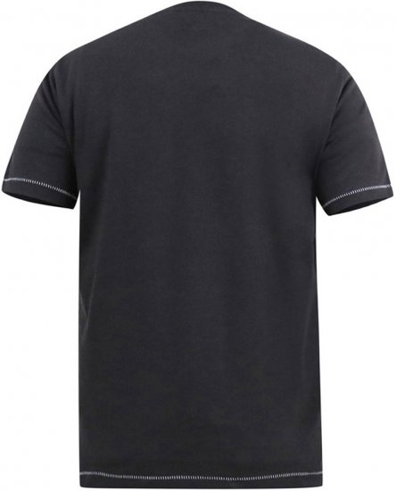 D555 MARTIN Official Batman Printed T-Shirt Washed Black - T-shirts - T-shirts i store størrelser - 2XL-14XL