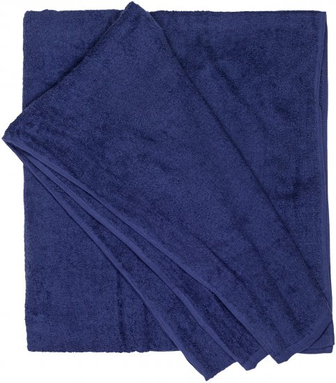 Adamo Helsinki XXL Towel Navy - Undertøj og badetøj - Badetøj og Undertøj i store størrelser 