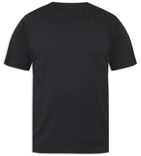 D555 Motherwell Thermal Short Sleeve T-Shirt Black - Undertøj og badetøj - Badetøj og Undertøj i store størrelser 