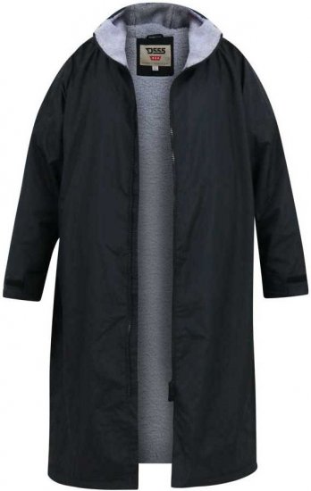 D555 Webber Vandafvisende jakke med sherpafór sort - Jakker - Jakker i store størrelser, 2XL- 12XL