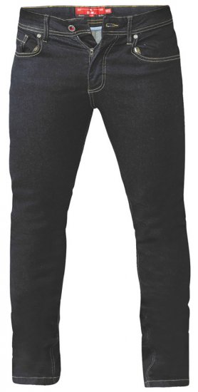 D555 Cedric Tapered Fit Stretch Jeans Indigo TALL SIZES - HERRETØJ MT-6XLT - Tøj til høje mænd