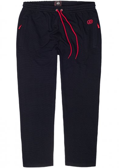 Adamo Matteo Ottoman Sweatpants Navy - Joggingbukser og shorts - Sweatpants og Sweatshorts 2XL-12XL