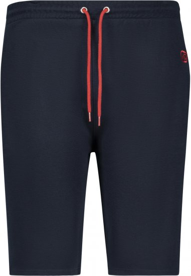 Adamo Marcel Ottoman Sweatshorts Navy - Joggingbukser og shorts - Sweatpants og Sweatshorts 2XL-12XL