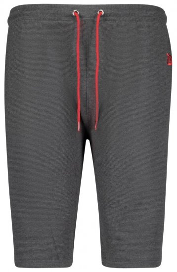 Adamo 159113 Ottoman Joggingshorts Mørkegrå - Joggingbukser og shorts - Sweatpants og Sweatshorts 2XL-12XL