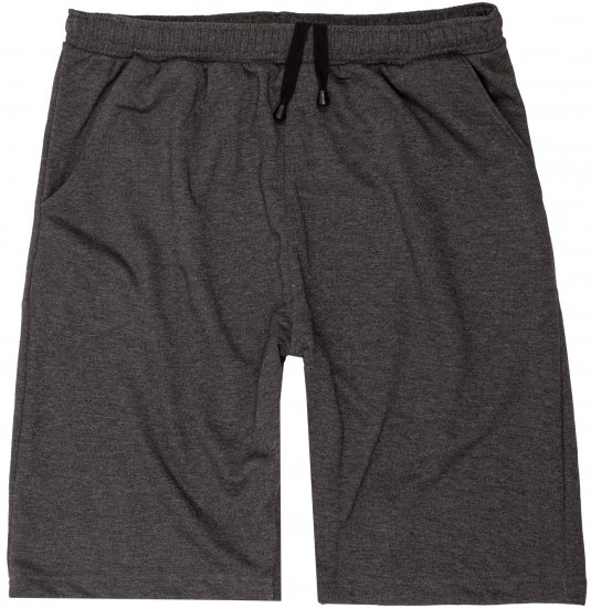 Adamo Athen Sweatshorts Charcoal - Joggingbukser og shorts - Sweatpants og Sweatshorts 2XL-12XL