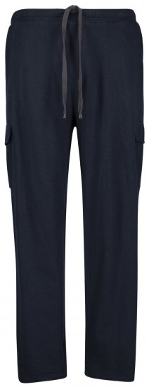 Adamo Athen Sweatpants with Cargo-pocket Navy - Joggingbukser og shorts - Sweatpants og Sweatshorts 2XL-12XL