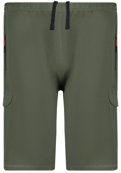 Adamo 159308 Cargoshorts Olivengrøn - Joggingbukser og shorts - Sweatpants og Sweatshorts 2XL-12XL