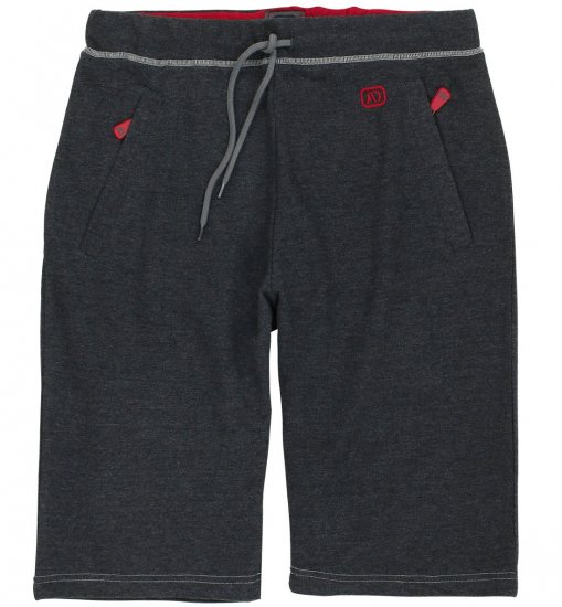 Adamo Moritz Sweatshorts Charcoal - Joggingbukser og shorts - Sweatpants og Sweatshorts 2XL-12XL