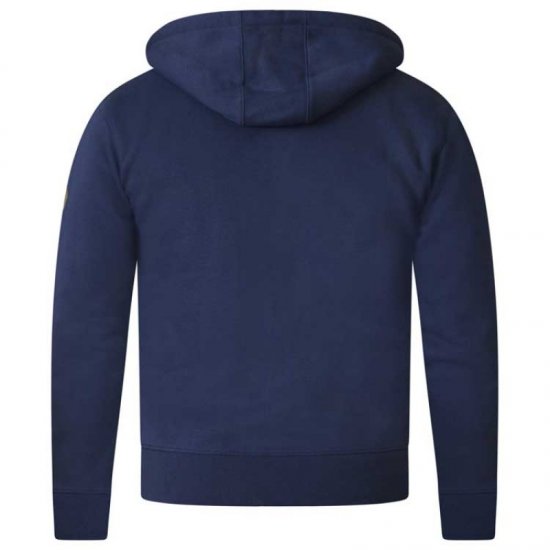 D555 Thurston Full Zip Hoodie Navy - Trøjer og hættetrøjer - Trøjer og Hættetrøjer i store størrelser - 2XL-14XL