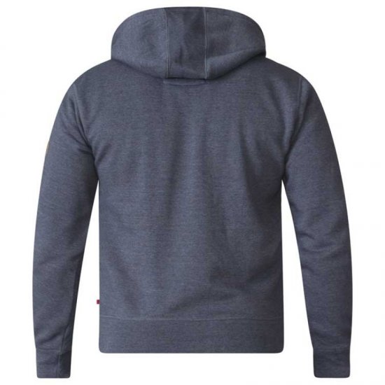 D555 Vadal Full Zip Hoodie Charcoal - Trøjer og hættetrøjer - Trøjer og Hættetrøjer i store størrelser - 2XL-14XL