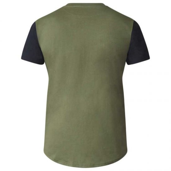 D555 Demarcus Couture T-shirt Khaki - T-shirts - T-shirts i store størrelser - 2XL-14XL