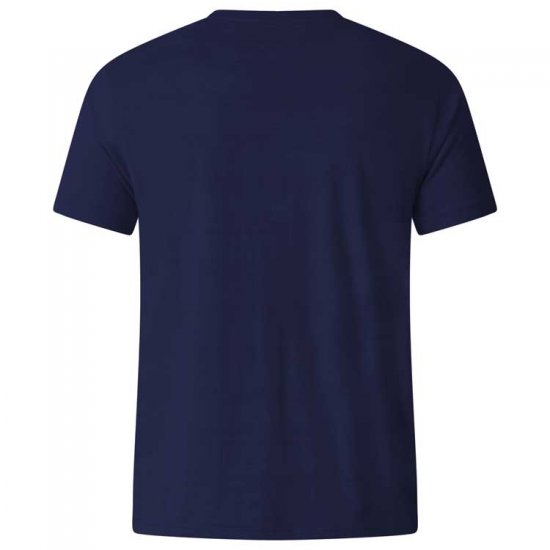 D555 Naughty X-mas T-shirt Navy - T-shirts - T-shirts i store størrelser - 2XL-14XL