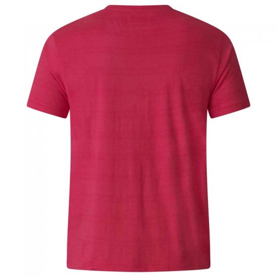 D555 Naughty X-mas T-shirt Red - T-shirts - T-shirts i store størrelser - 2XL-14XL