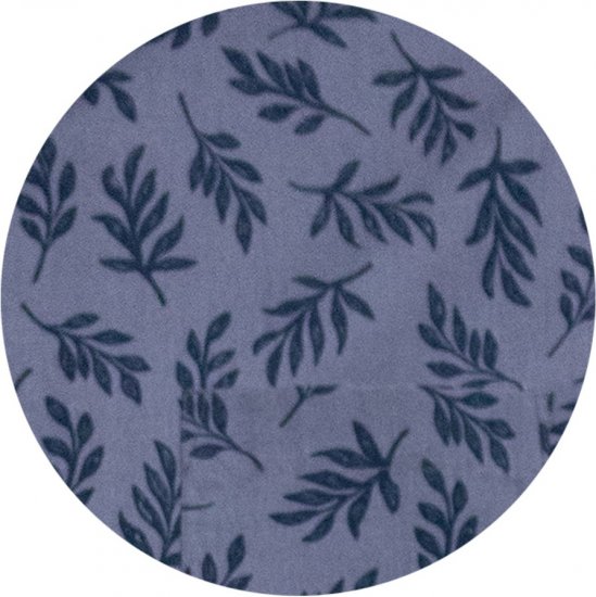 D555 Kettering Hawaiian Leaf AOP Short Sleeve Button Down Collar Shirt Denim - Skjorter - Skjorter til store mænd 2XL- 8XL