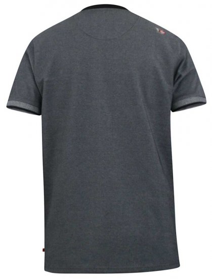 D555 Owen Colorless Polo Charcoal - Polotrøjer - Polotrøjer 2XL-8XL