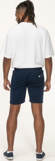D555 Spalding Elasticated Waist Interlock Shorts Navy - Joggingbukser og shorts - Sweatpants og Sweatshorts 2XL-12XL
