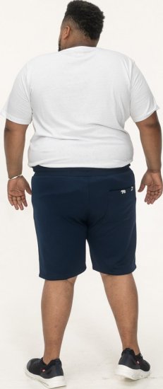 D555 Spalding Elasticated Waist Interlock Shorts Navy - Joggingbukser og shorts - Sweatpants og Sweatshorts 2XL-12XL