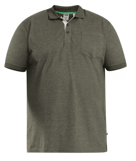 D555 Grant Polo Shirt Khaki - Polotrøjer - Polotrøjer 2XL-8XL