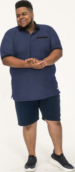 D555 Newcastle Polo Shirt Grey - Polotrøjer - Polotrøjer 2XL-8XL