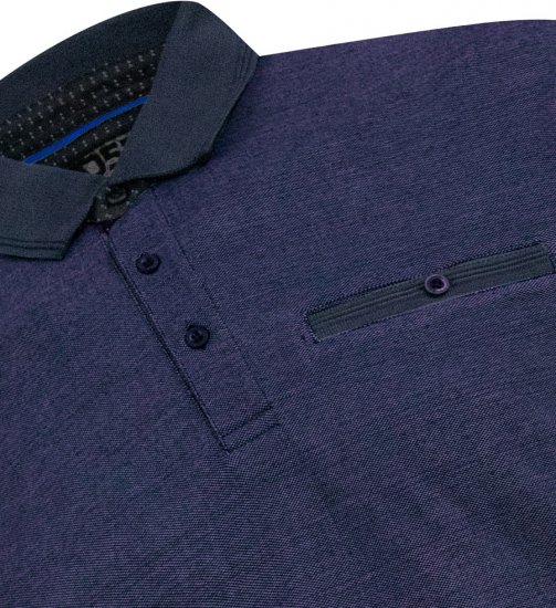 D555 Newcastle Polo Shirt Grey - Polotrøjer - Polotrøjer 2XL-8XL