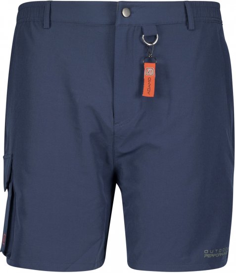Adamo Tim Outdoor Shorts Navy - Sportstøj & outdoor - Sportstøj i store størrelser til mænd