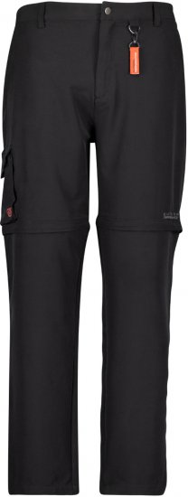 Adamo Tobias Outdoor Zipp-off Pants Black - Sportstøj & Outdoor - Sportstøj i store størrelser til mænd