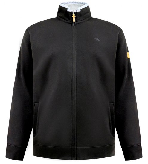 D555 Johnson Fleece Zip Through Sweatshirt with Chest Embroidery - Trøjer og hættetrøjer - Trøjer og Hættetrøjer i store størrelser - 2XL-14XL