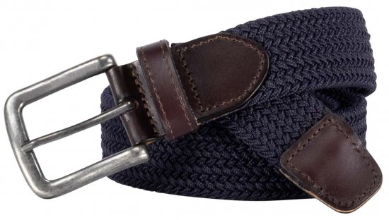 Adamo 180910 Stretchbælte Mørkeblå - Bælter - Store Bælter - W40-W70/2XL-8XL