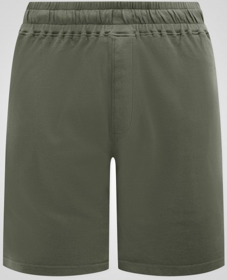 D555 Mitchell 1 Stretch Shorts med Elastisk Talje Khaki - Joggingbukser og shorts - Sweatpants og Sweatshorts 2XL-12XL