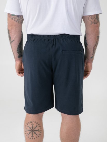 D555 Mitchell 2 Stretch Shorts med Elastisk Talje Marineblå - Joggingbukser og shorts - Sweatpants og Sweatshorts 2XL-12XL