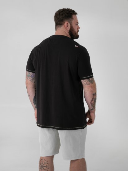 D555 Macfarlan T-shirt med Gorillatryk Sort - Tøj i store størrelser - Tøj i store størrelser til mænd