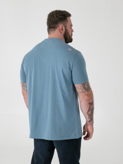 D555 Miller Bearded Skull T-shirt med tryk - T-shirts - T-shirts i store størrelser - 2XL-14XL