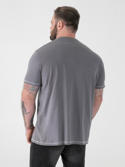 D555 Jasper Official Gas Monkey T-shirt med tryk Grå - T-shirts - T-shirts i store størrelser - 2XL-14XL
