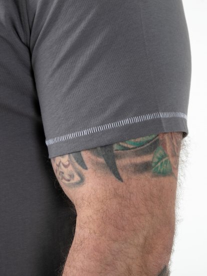 D555 Jasper Official Gas Monkey T-shirt med tryk Grå - T-shirts - T-shirts i store størrelser - 2XL-14XL
