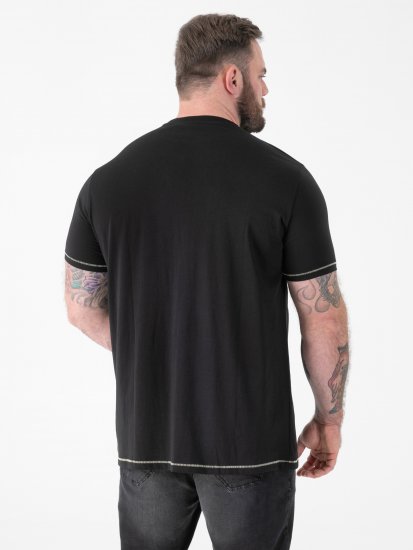 D555 Hugh Official ACDC Highway To Hell T-shirt med tryk Sort - T-shirts - T-shirts i store størrelser - 2XL-14XL